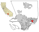 LA County Incorporated Areas West Covina highlighted